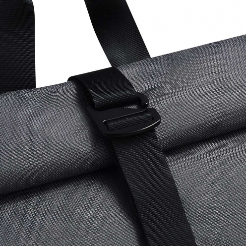 خرید کوله پشتی دلسی مدل بی ای رول تاپ رنگ نوک مدادی چمدان ایران -  BE BE ROLLTOP BACKPACK DELSEY PARIS 376361001 chamedaniran 4